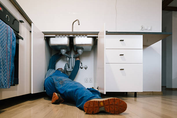 Professional Drain Cleaning technician working in Sunnyside, WA